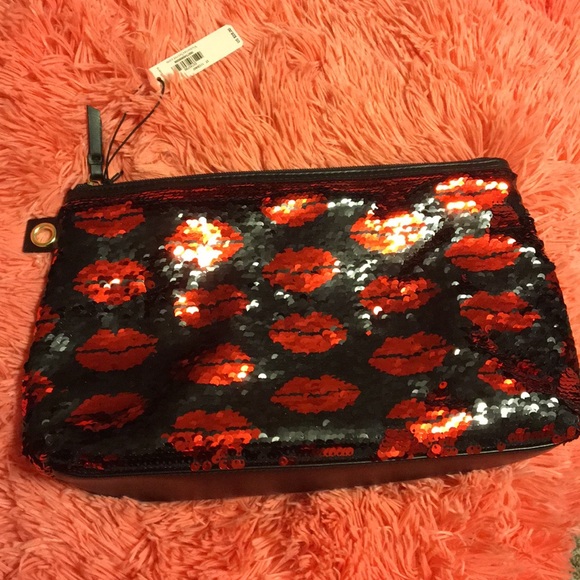 Victorias Secret Makeup bag sequin designs - Picture 1 of 5